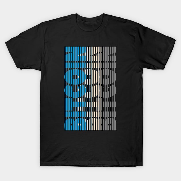 Bitcoin - Text Art T-Shirt by CoolTeez